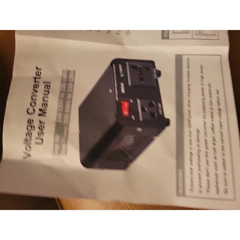AC-500W‎ 110V 220V Power Source Voltage Converter Up-Down Transformer